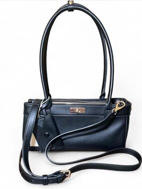 ByCamille East West Baguette Bag - Brand New, Vegan Leather, Gold Hardware